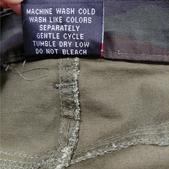 Galaxy by Harvic Camo Stretch Jeans Men’s 42x32 Green Brown Camouflage Outdoor - Picture 9 of 9